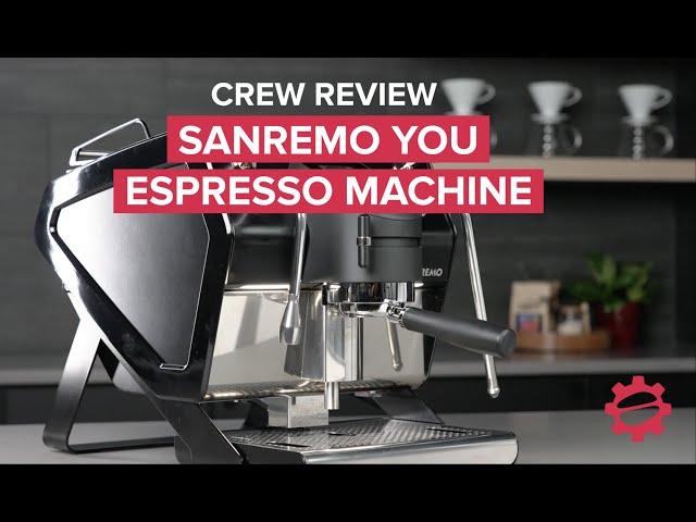 Introducing the Sanremo YOU Espresso Machine Crew Review #sanremo #espressomachines