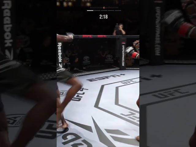 DONT THROW KICKS WHILE ROCKED #ufc4 #ufc #ufcgame #ufc3 #ufc2 #ufcfightnight #fightnight