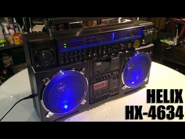 HELIX HX-4634 Boombox Sound Test