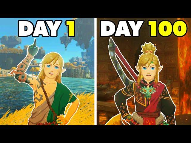 I Played 100 Days of Zelda: Tears of the Kingdom