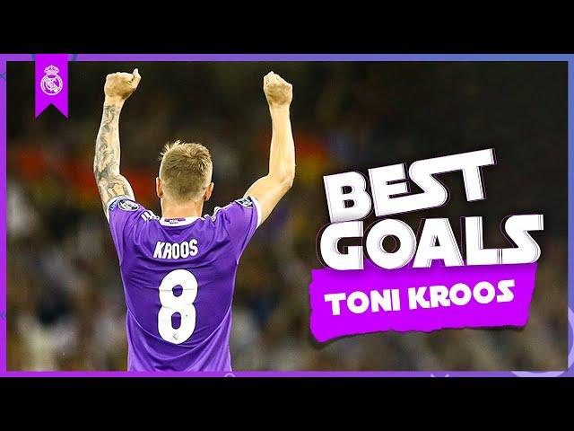 TONI KROOS' BEST GOALS | Real Madrid