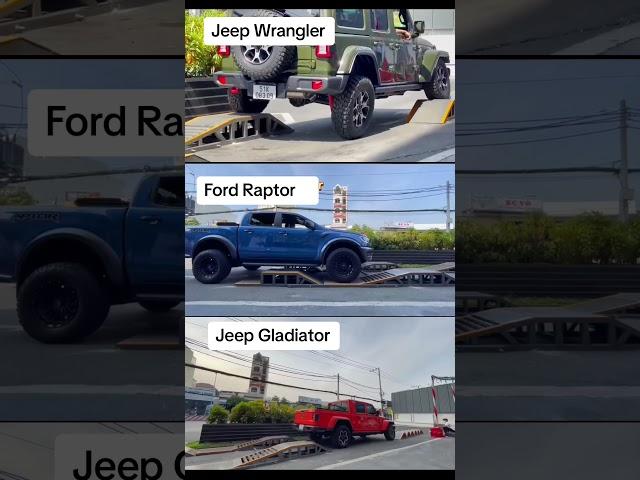 Epic Jeep Wrangler vs Ranger Raptor Battle