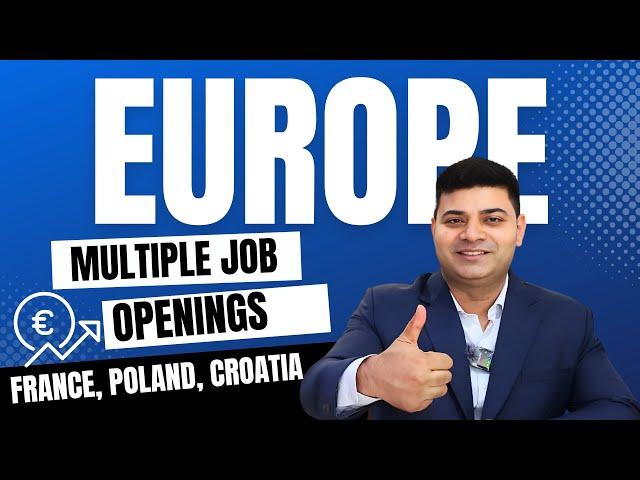 France Ploand Croatia  Bulgaria Lithuania latest jobs update |