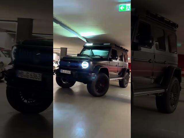 Mercedes G63 4x4 In Strobe Mode Ready To Party  #mercedes #gclass #gercollector