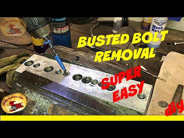 How To Remove a Busted Bolt FAST! New Style Screw Extractors