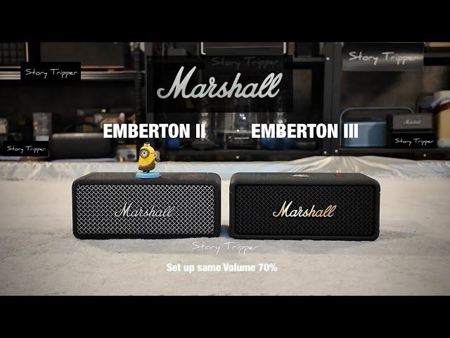 Marshall Emberton II vs Marshall Emberton III