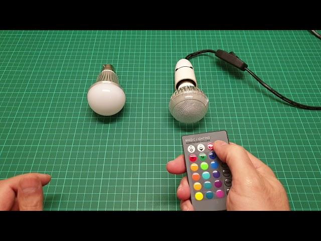 How to reset Any RGB LED light Remote