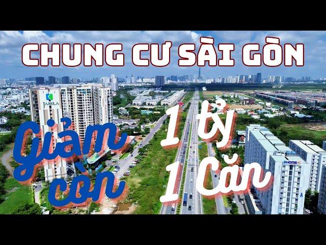 Chung cư Sài gòn, Ngay Quận 2, Giá chỉ còn 1 tỷ/căn. Thật không bịa.