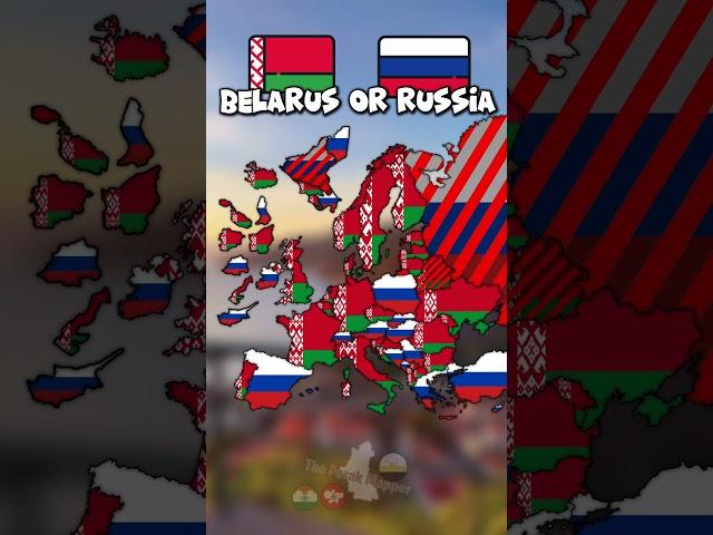 Belarus or Russia #europe #shorts #geography #history #mapping #mapper