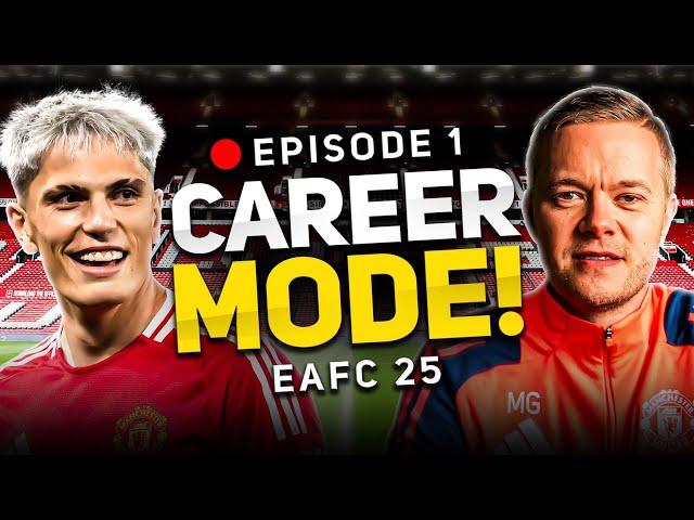 MAN UTD FC 25 CAREER MODE! EPISODE 1