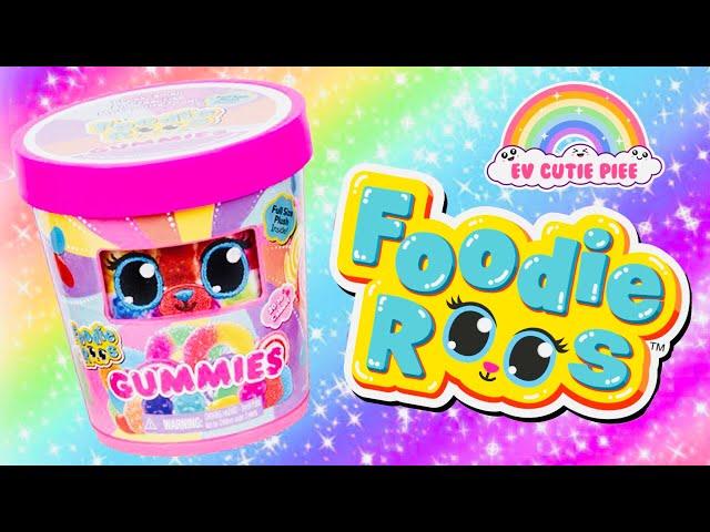 Foodie Roos GUMMIES unboxing Toys Review