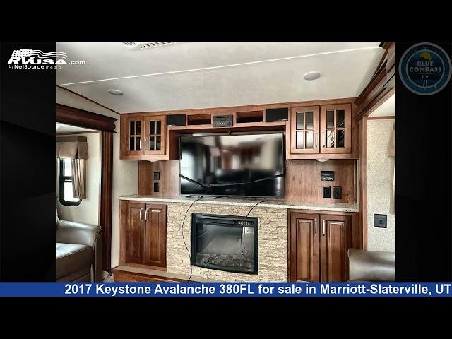 Spectacular 2017 Keystone Avalanche Fifth Wheel RV For Sale in Marriott-Slaterville, UT | RVUSA.com