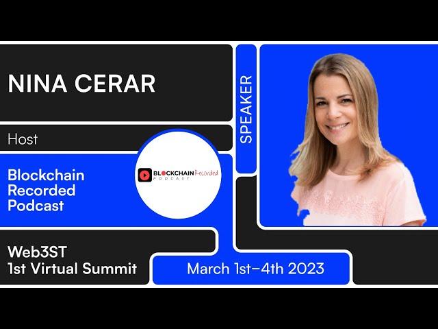 Keynote Nina Cerar: Education with Blockchain