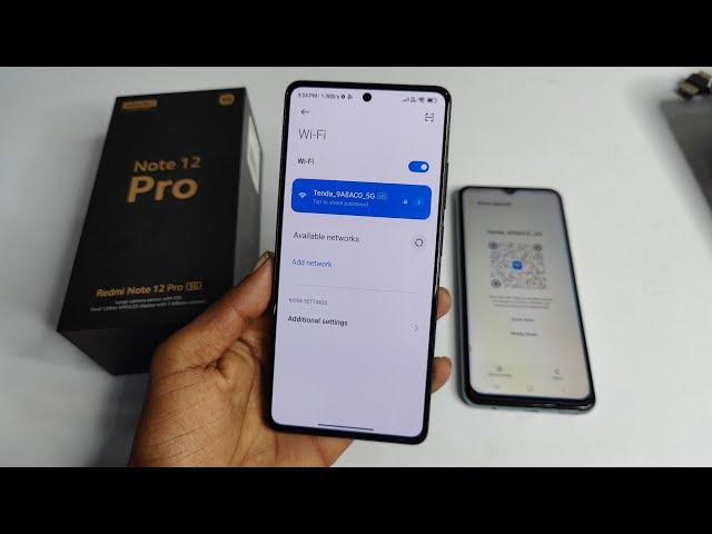 Redmi Note 12 pro Wifi Connect with QR Code | Qr code se wifi connect kaise kare