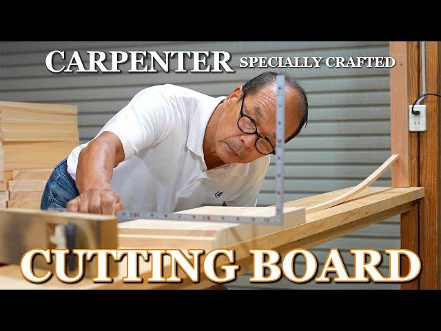 Japanese Carpenter Meticulously Crafts Cypress Cutting Boards