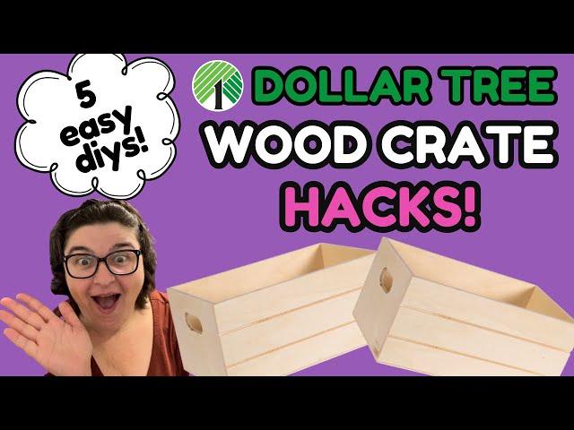 5 Genius Dollar Tree Crate DIYs You Need to Try!