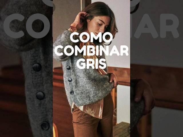 Como combinar gris - Outfit para mujer  #outfits #fashionoutfits #moda