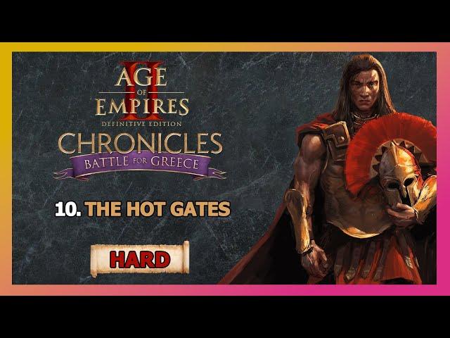 Age of Empires 2: Chronicles Battle for Greece Campaign Walkthrough Part 10 - The Hot Gates