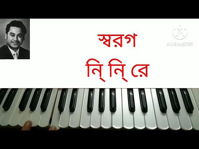 বহু দূর থেকে এ কথা।।bohu dur theke e kotha।। হারমোনিয়াম লেসন।।part:-2