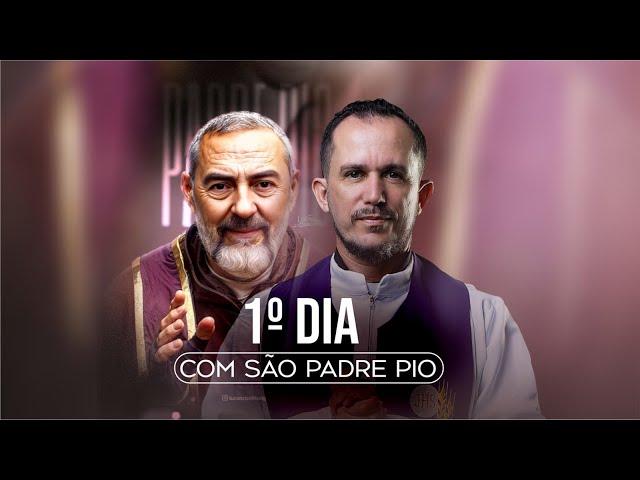 1/9  DIA COM PADRE PIO  I Exército dos Vitoriosos I Padre Monteiro Oficial