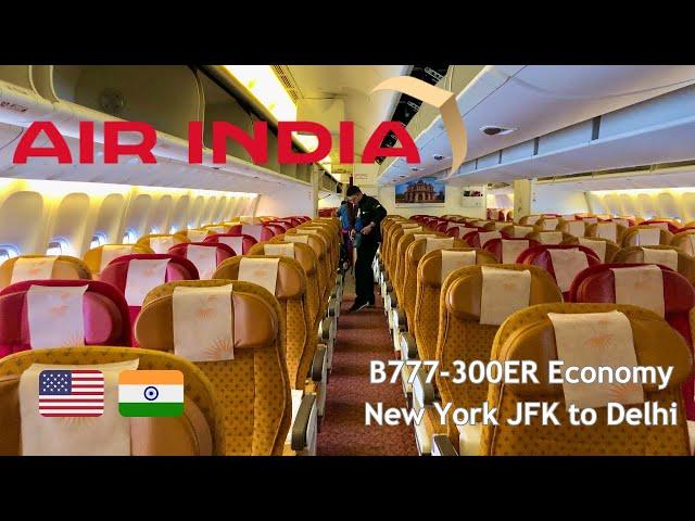 The Air India Experience: Boeing 777-300ER Economy from New York JFK to Delhi