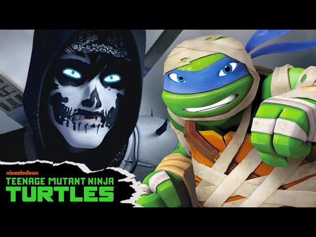 Ninja Turtles Go On A Halloween Adventure  | Full Episode in 10 Minutes | TMNT