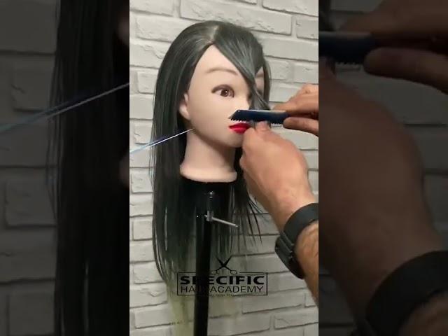 Perçem kesimi Specific hair academy Tolga Ateş