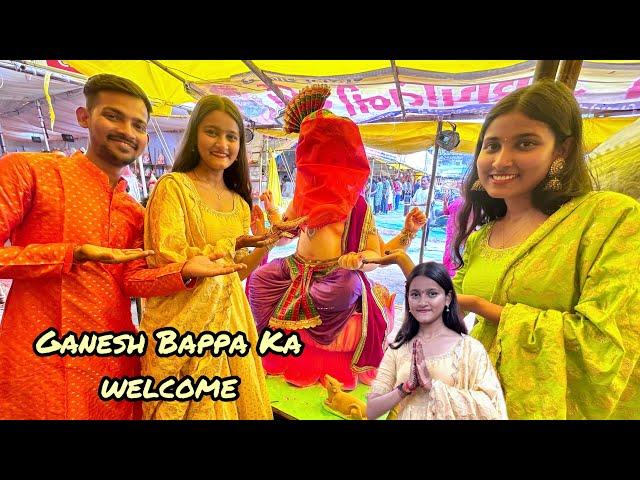 Ganpati Bappa Ka Welcome | GANESH CHATURTHI 2024