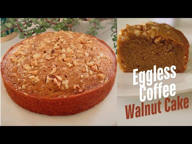 I Made a DELICIOUS Coffee Walnut Cake WITHOUT Eggs