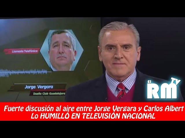  El día que JORGE VERGARA humilló a Carlos Albert 