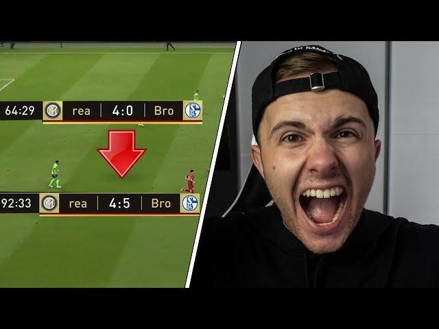 COMEBACK nach 0:4 RÜCKSTAND  FIFA 19 GamerBrother STREAM HIGHLIGHTS