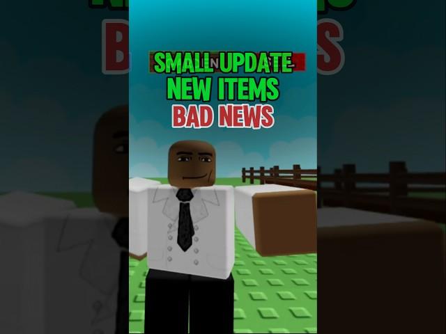 Finally Another W Update  #roblox #growagarden