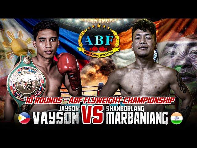 Jayson Vayson  VS Shanborlang Marbaniang    | ABF Flyweight Championship