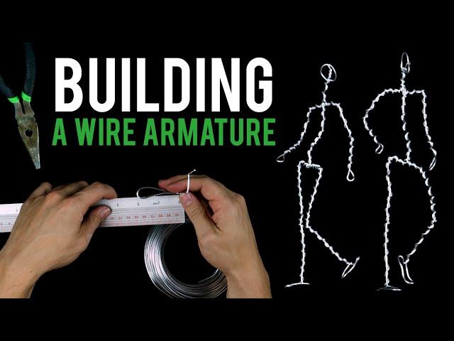 How to Make Wire Armatures for Sculpting