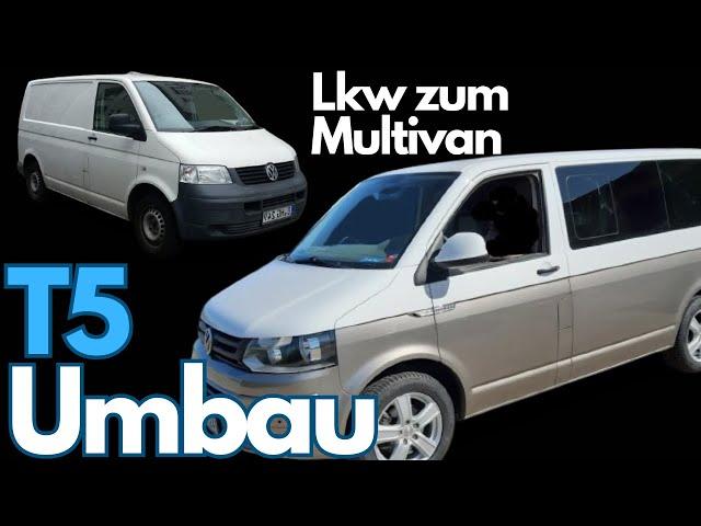 T5 Vw Bus Umbau vom LKW zum Wohnmobil Multivan Facelift