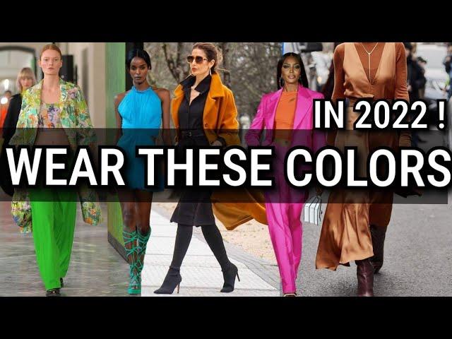 SPRING/SUMMER 2022 COLOR TRENDS!!|Fashion Color Trends Spring 22-MI Fashion