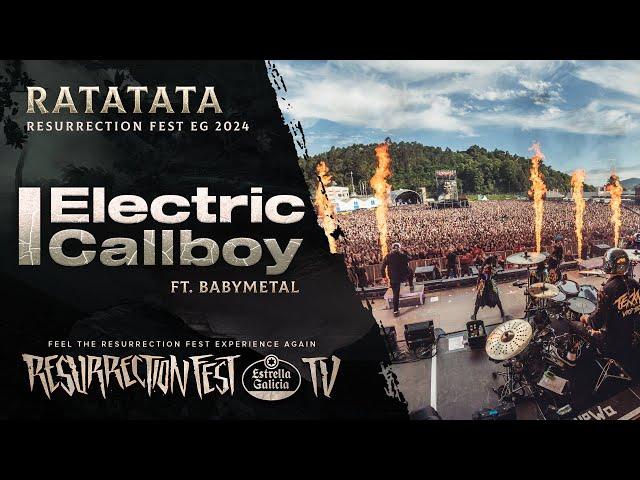 ELECTRIC CALLBOY ft BABYMETAL - RATATATA (Live at Resurrection Fest EG 2024)