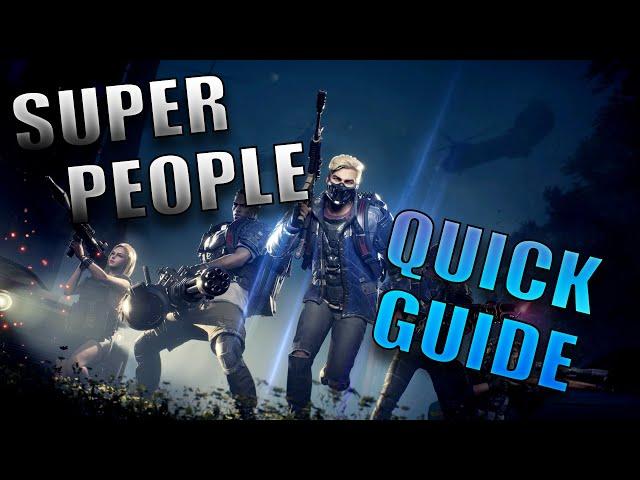 Super People Quick Guide \ Tutorial For Beginners (Gameplay)