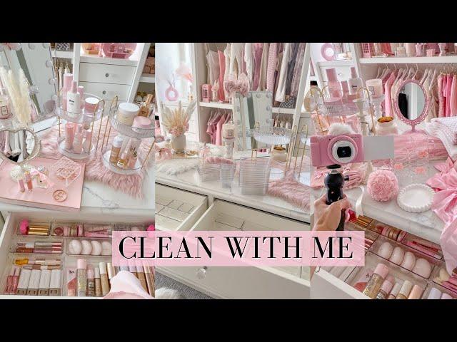 Clean with Me & Marshalls Haul: Girly Organizing Tips & Home Finds- A Productive Day!