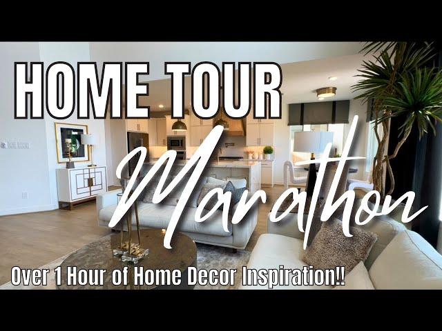 Model Home Tour Marathon 2024 : Over 1 Hour of Decor Inspiration and Ideas