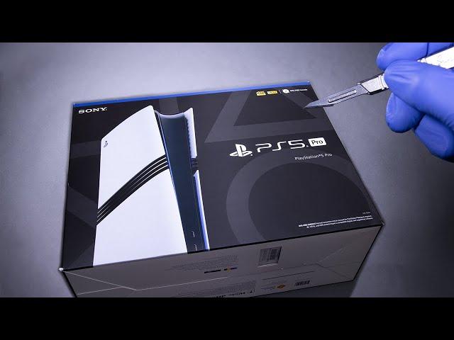 PS5 Pro Unboxing and Gaming Test! - ASMR