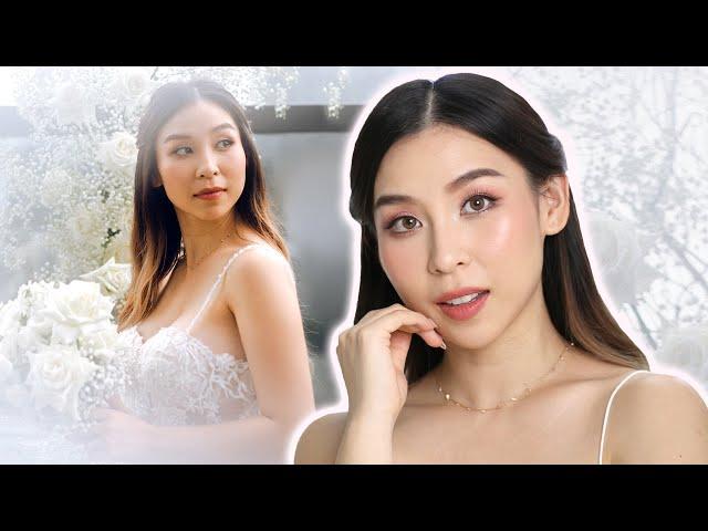 My Wedding Makeup! Natural Glowing Bridal Makeup Look 