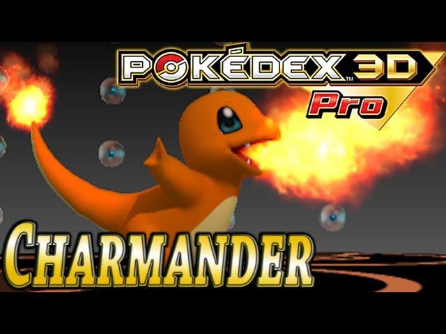 Pokemon #004: Charmander (Pokedex 3D Pro)