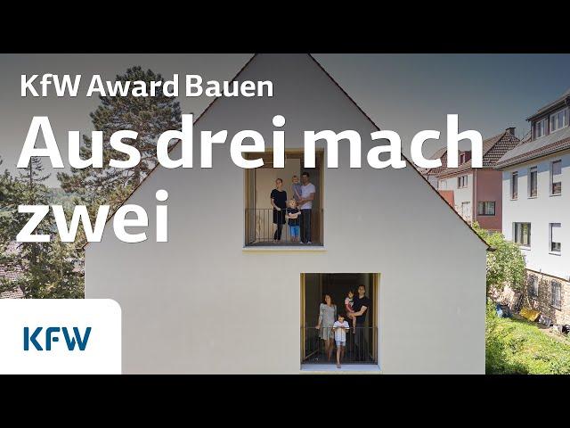 Modernes Doppelhaus am Weinberg | KfW Award Bauen 2020: Platz 1 Bestand