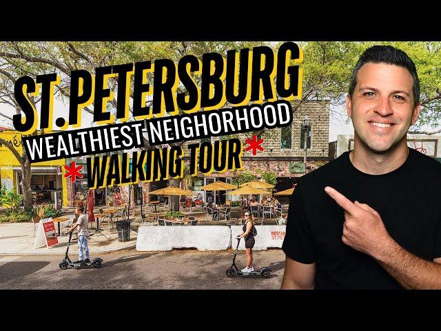 St Petersburg Florida's Wealthiest Neighborhood Walking Tour (and Insane $4M Modern Home)