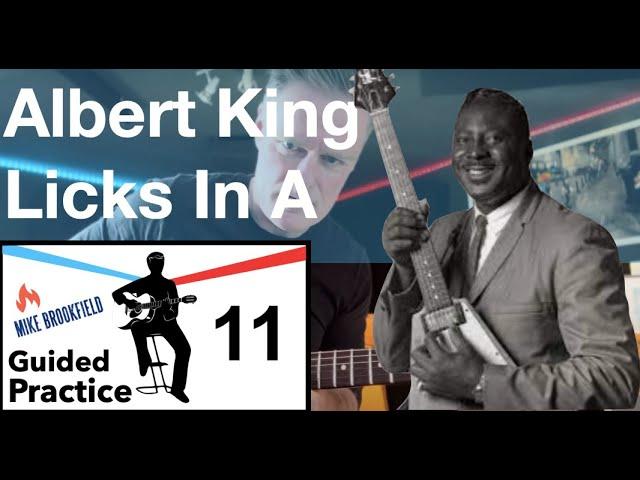 Albert King Licks in A - Guided Practice 11