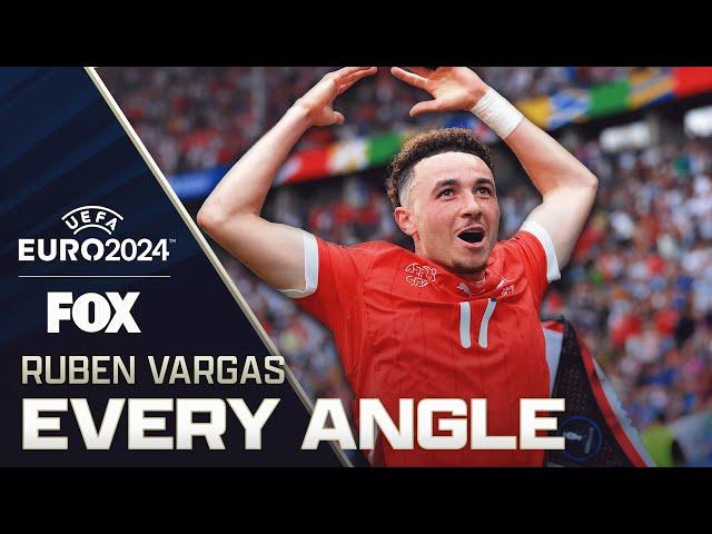 Switzerland's Ruben Vargas' QUICK goal vs. Italy | Every Angle