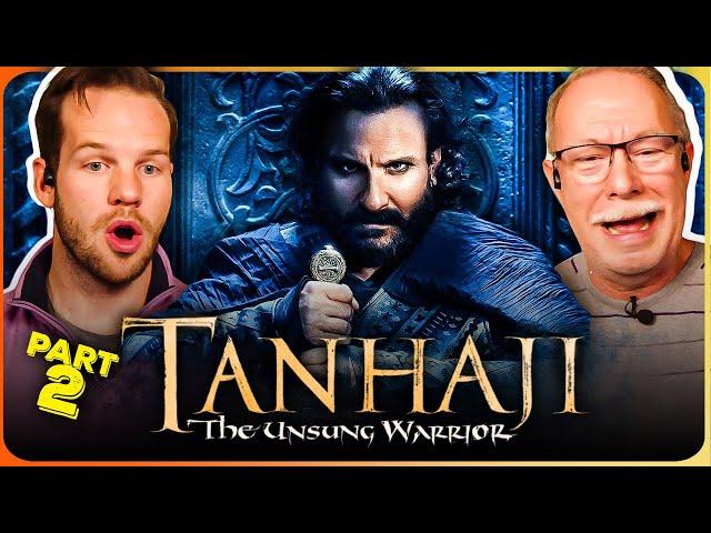 TANHAJI: THE UNSUNG WARRIOR Reaction Part 2/2 | Ajay Devgn | Kajol | Saif Ali Khan |