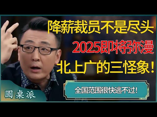 降薪裁员还不是尽头，2025即将弥漫北上广的三大怪象！全国范围很快逃不过，建议所有人都提前看看！  #窦文涛 #梁文道 #马未都 #周轶君 #马家辉 #许子东 #圆桌派 #圆桌派第七季