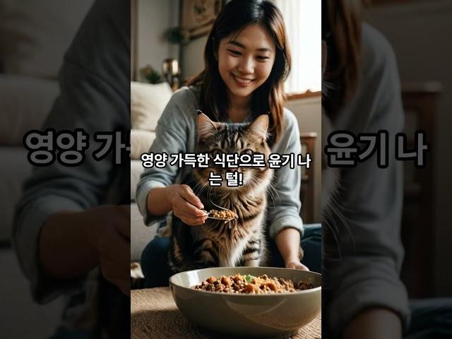 고양이 털 관리, 이 방법이면 끝!